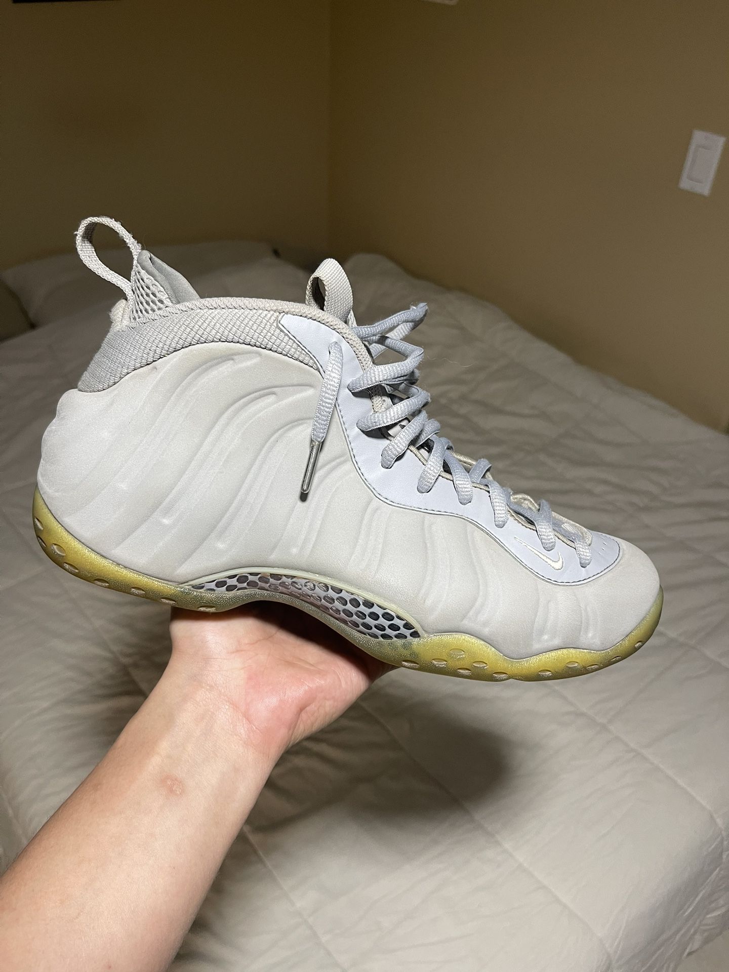 Nike Wolf Grey Foamposites 