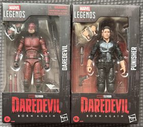 Marvel Legends “Daredevil: Born Again” lot of 2– Punisher & Daredevil 