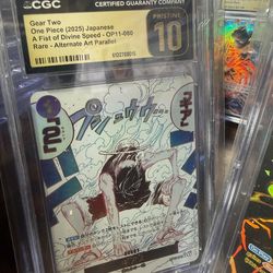 Pristine 10 Gear two luffy event manga Japanese