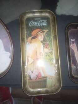 Coca cola trays