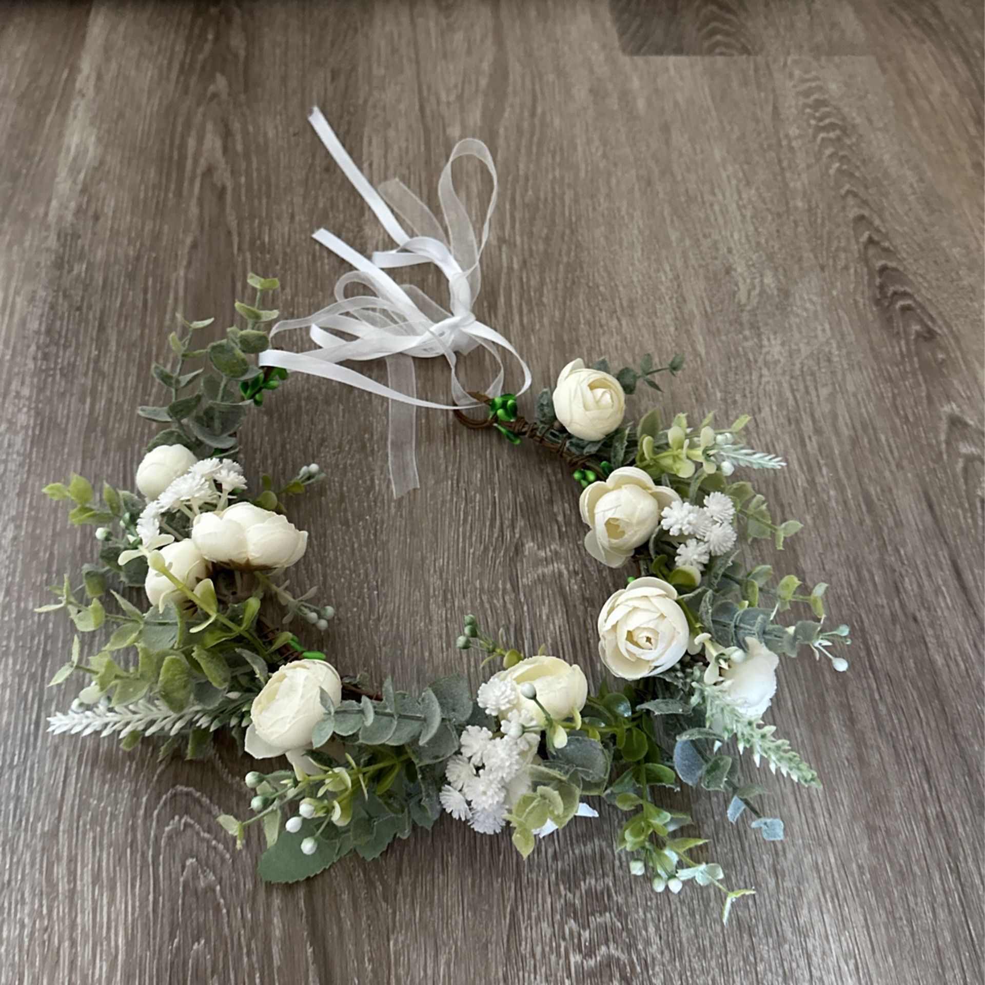 Never Worn Adjustable Flower Crown