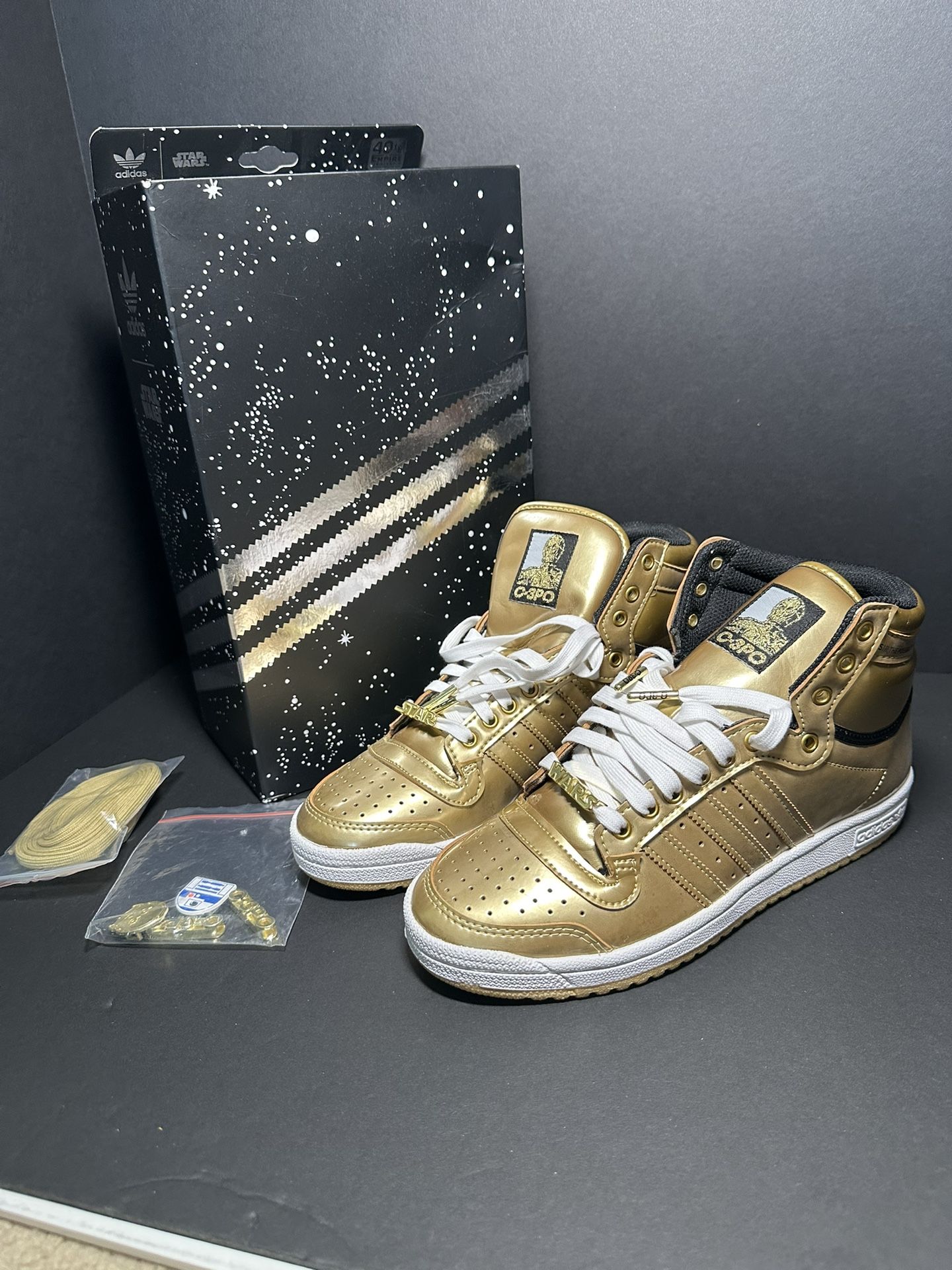 Adidas X Star Wars Top Ten Hi C3PO 
