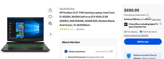 Hp Pavilion Gaming Laptop 16 300