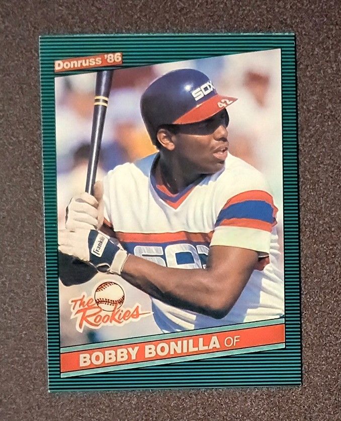 1986 Donruss The Rookies Bobby Bonilla Chicago White Sox #30 Baseball Card Vintage Collectible Sports