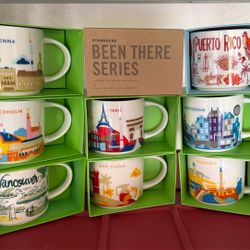 Starbucks "Been There" Collection Mugs – International Cities – New