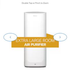 Filtrete Room Air Purifier 4-Speed White True HEPA Air Purifier (Covers: 370-sq ft)