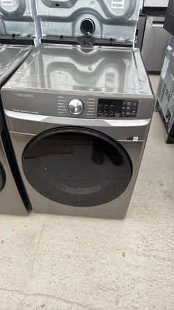 🔥 Samsung 7.5 cu. ft. Smart GAS Dryer with Steam Sanitize+  BRAND NEW OPEN BOX