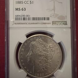 1885 CC Morgan Dollar