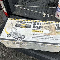Rust-Oleum Striping Machine