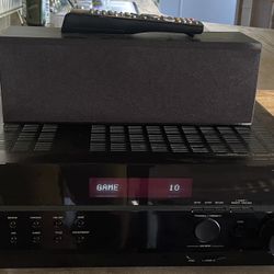 Insignia NS-AV511 Home Audio Receiver w/ Remote and Center Speaker