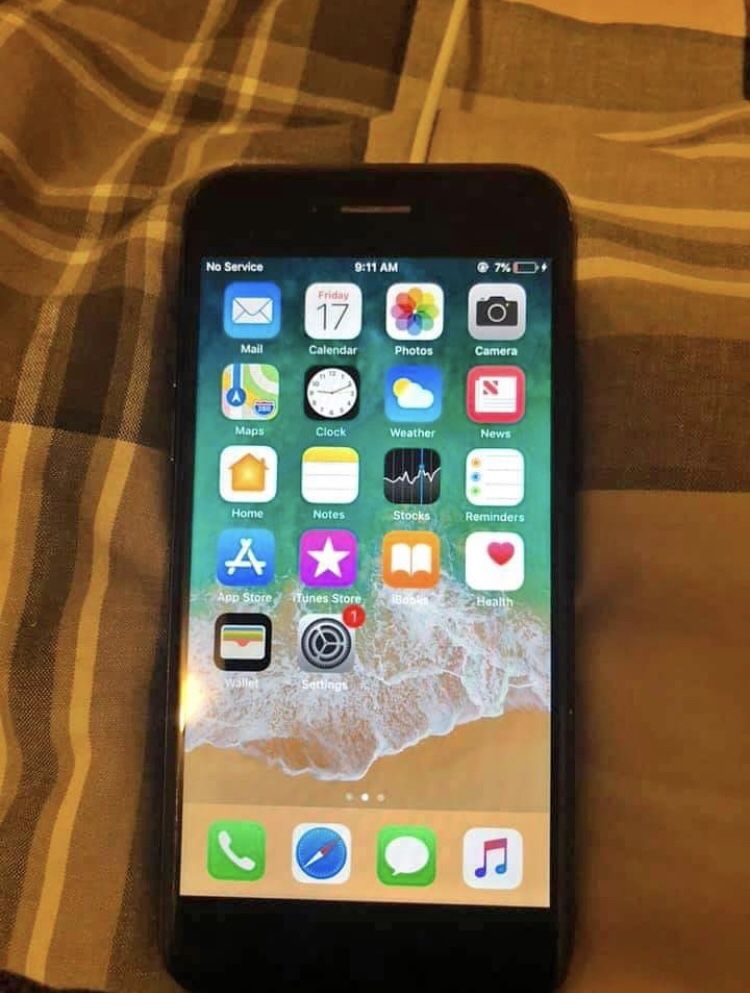 iPhone 7 matte black 128gb