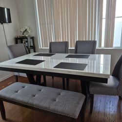 Marble Dining Table 
