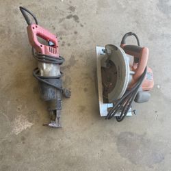 Skil Saw and Sawsall 