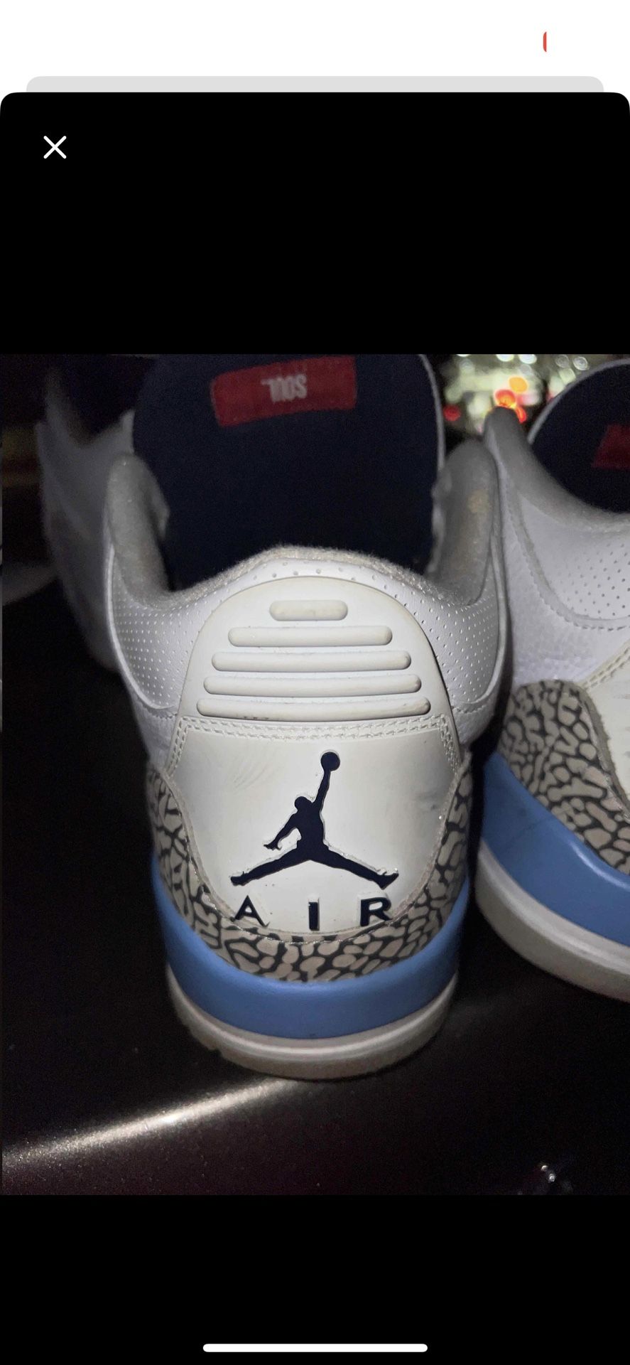 Air Jordan 3 UNC Size 11.5 OG None for Sale in North Brunswick Township, NJ  - OfferUp