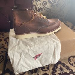 Red Wings 6 Inch, Moc Size 9 Women Boots Bought