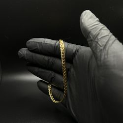 Gold Plated Bracelets 8 Pack