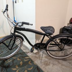 Beach Cruiser Matte Black 