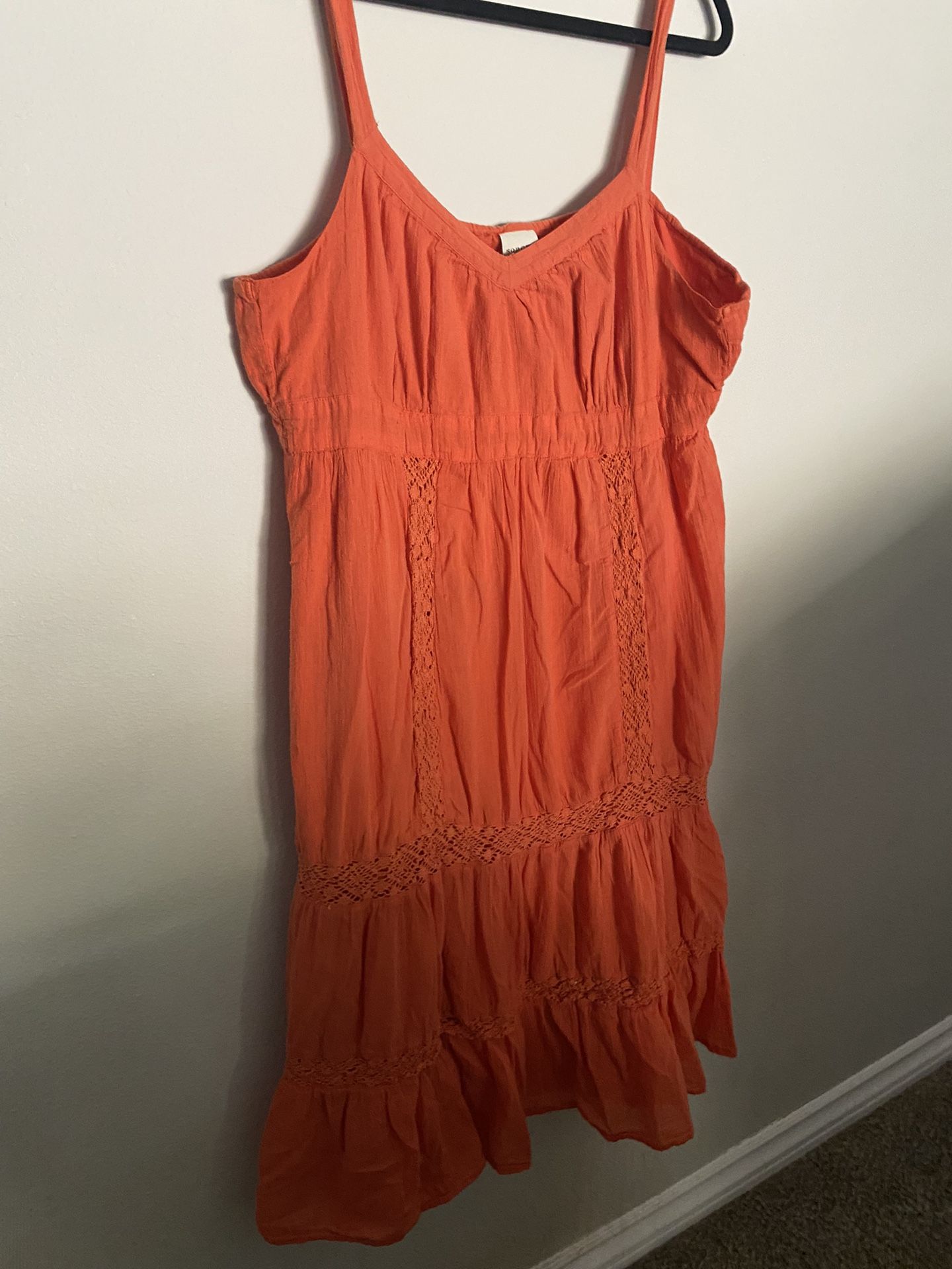 Sonoma Orange Summer Dress XL