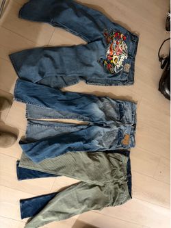 Denim & codoroid pants for sale