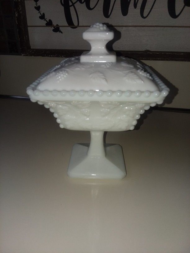 Westmoreland Milk Glass Candy DISH