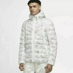 Nike Men's Sportswear Marble / Synthetic Fill Jacket CU7712-100 MSRP $300 Size M
