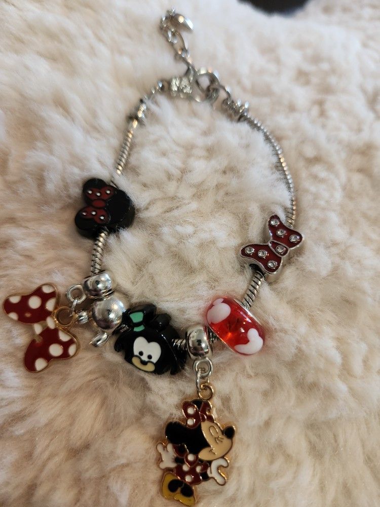 Mickey Mouse Pandora Style Bracelet