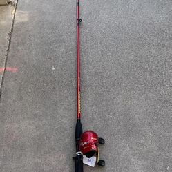 Fishing rod with Zebco reel