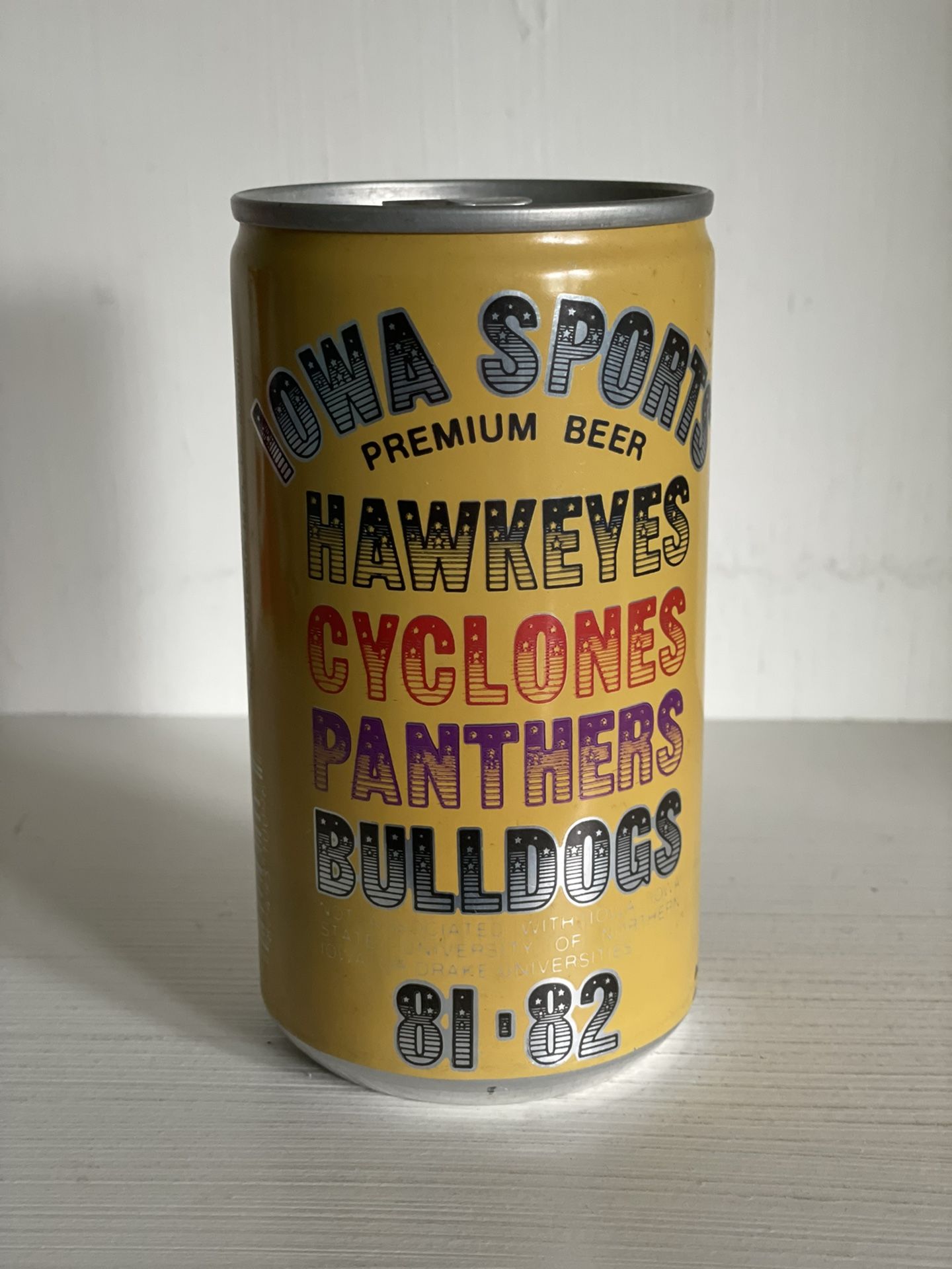Iowa Sports Collectible (Empty) Can