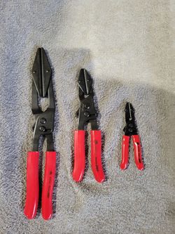 Mac Tools HD Large Auto Pinch-Off Plier Set