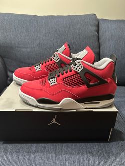 Jordan 4 retro ‘toro bravo’ fire red size 8.5