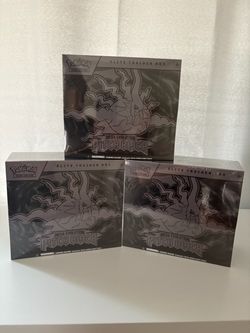 Pokémon Mega Evolution Pitch Black Elite Trainer Box x3