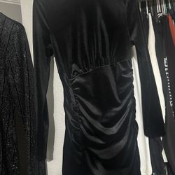 Black Velvet Dress