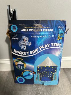 Rocket Ship Play Tent🚀✨