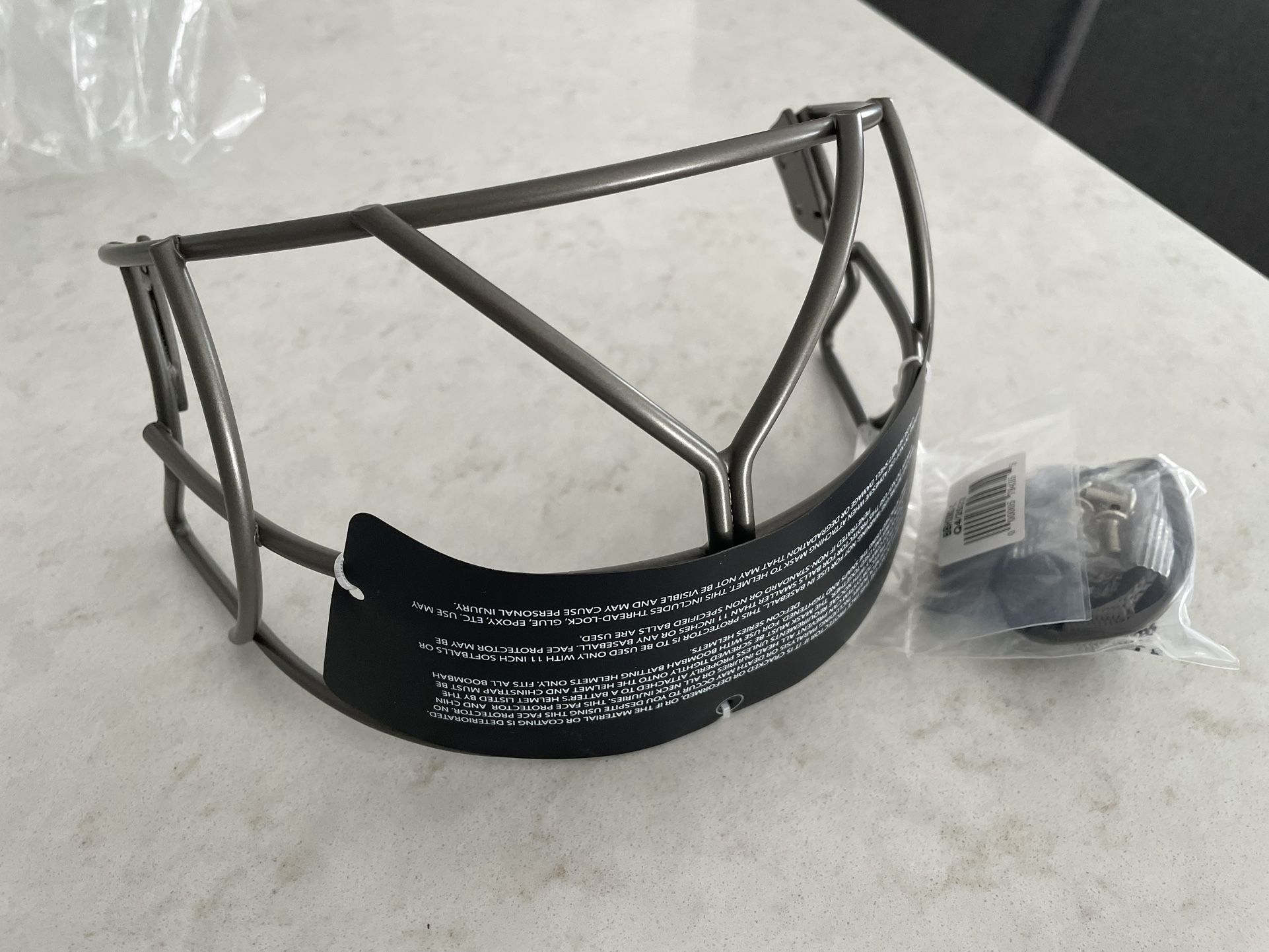 Boombah Batting Helmet Face Mask - Brand New