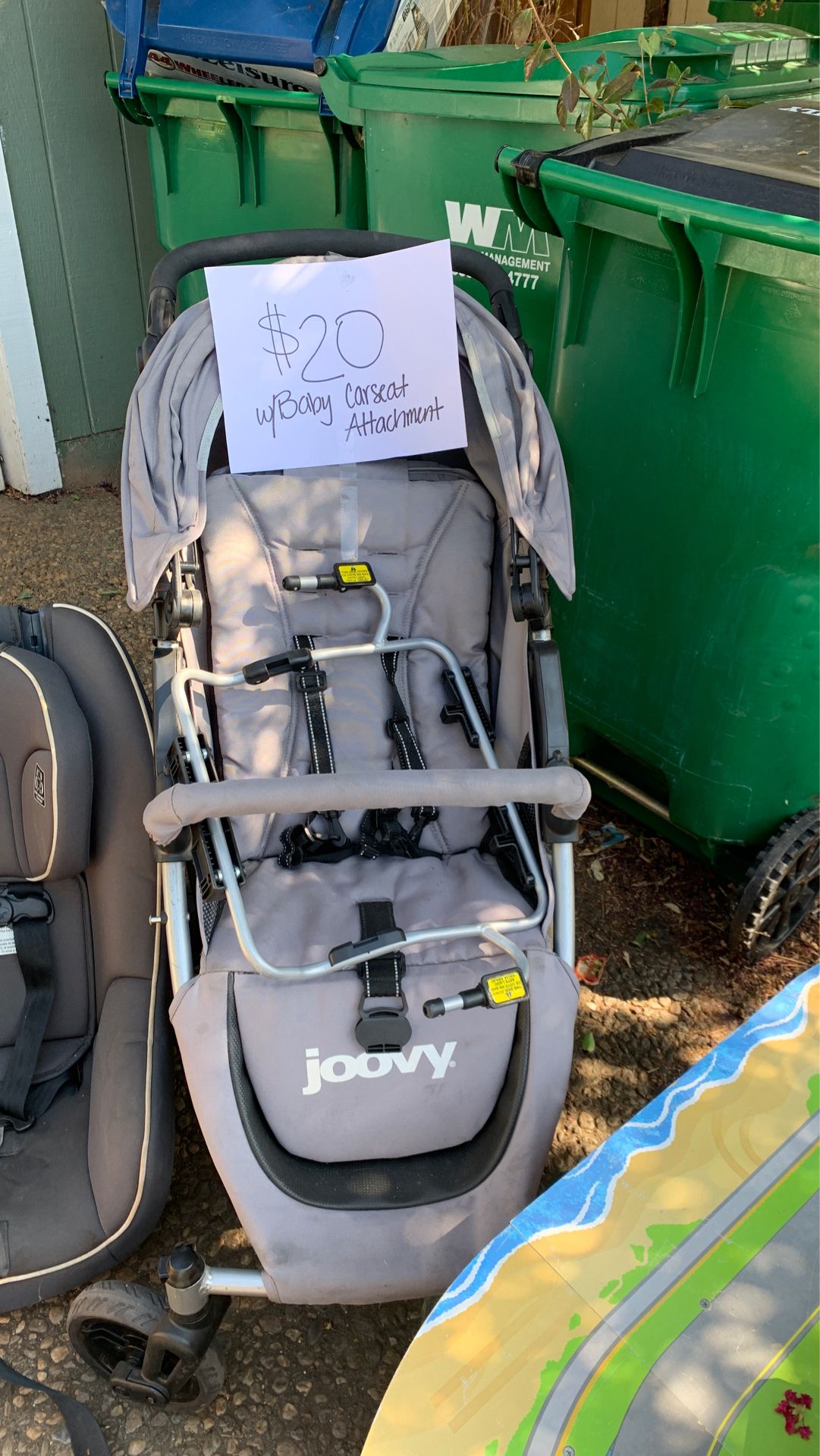 Joovy Stroller w/Car Seat attachment