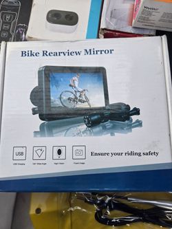 Bike Rearview Mirror with Camera