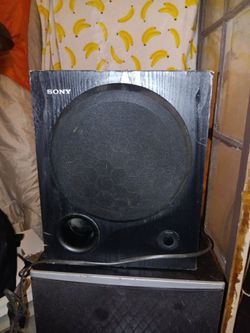 Sony Subwoofer Speaker