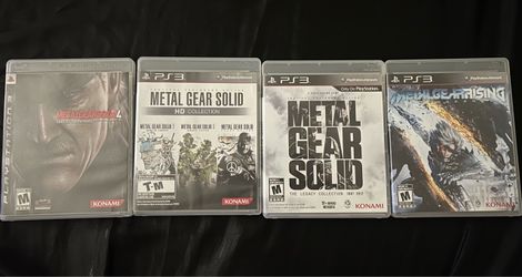 Metal Gear Solid / Rising PS3 Games