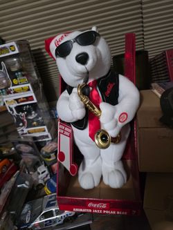 Coca Cola jazz playing Polar bear