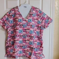 #14 • Scrubs Top Size 2X • by Scrubs