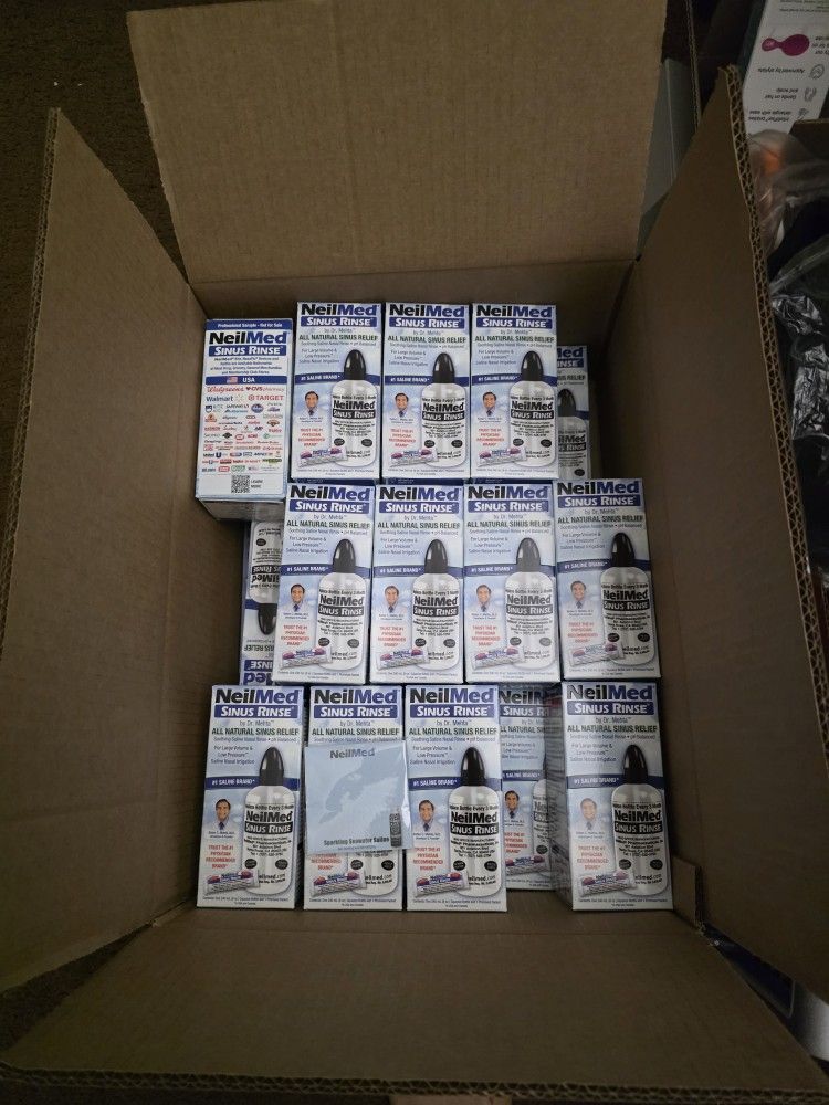 Freeee!!! Sinus Rinse Bottles.