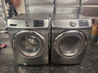 Samsung steam washer and gas dryer - $400 obo