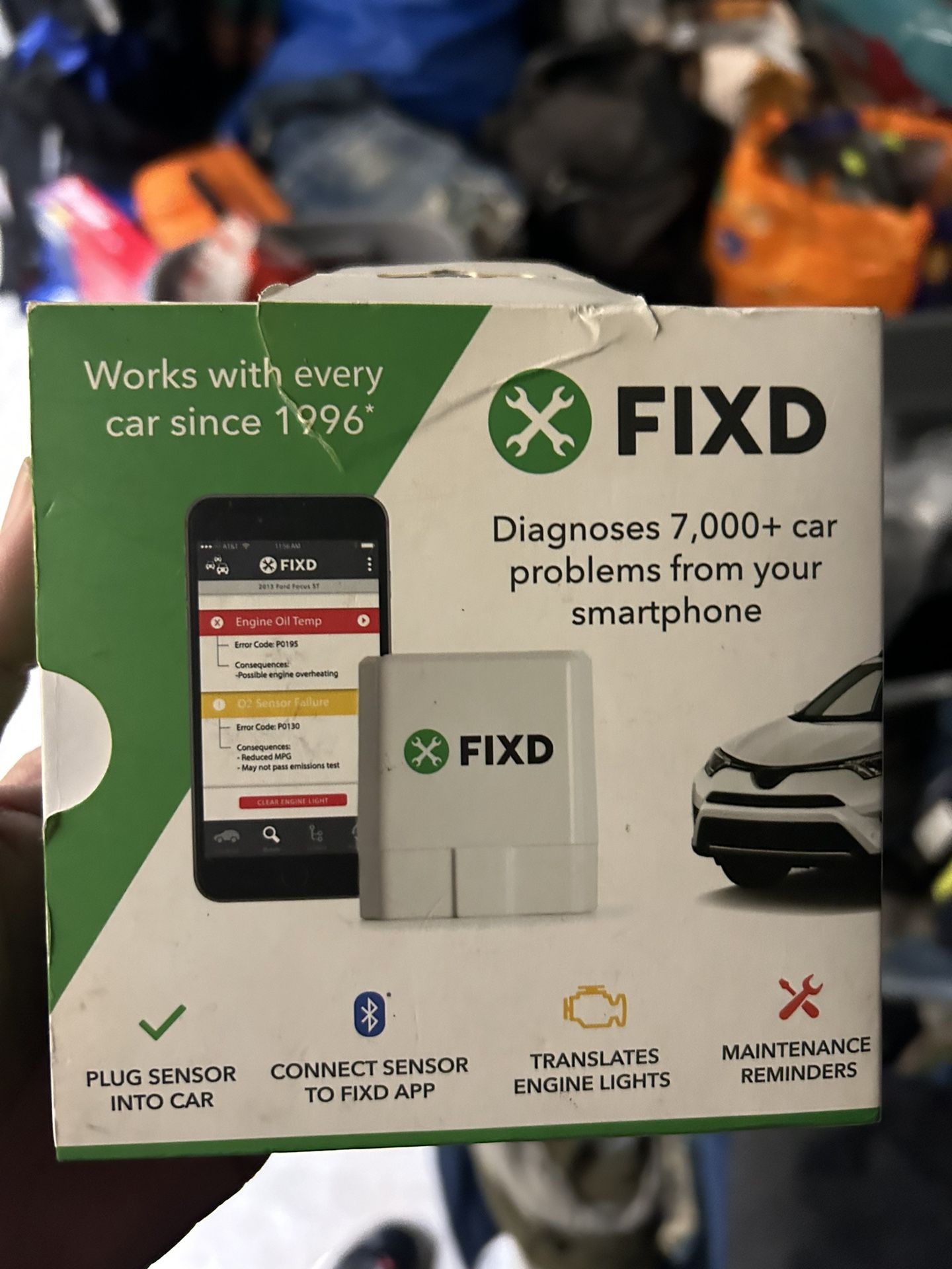 FIXD” ODB SCANNER FOR ALL CARS”