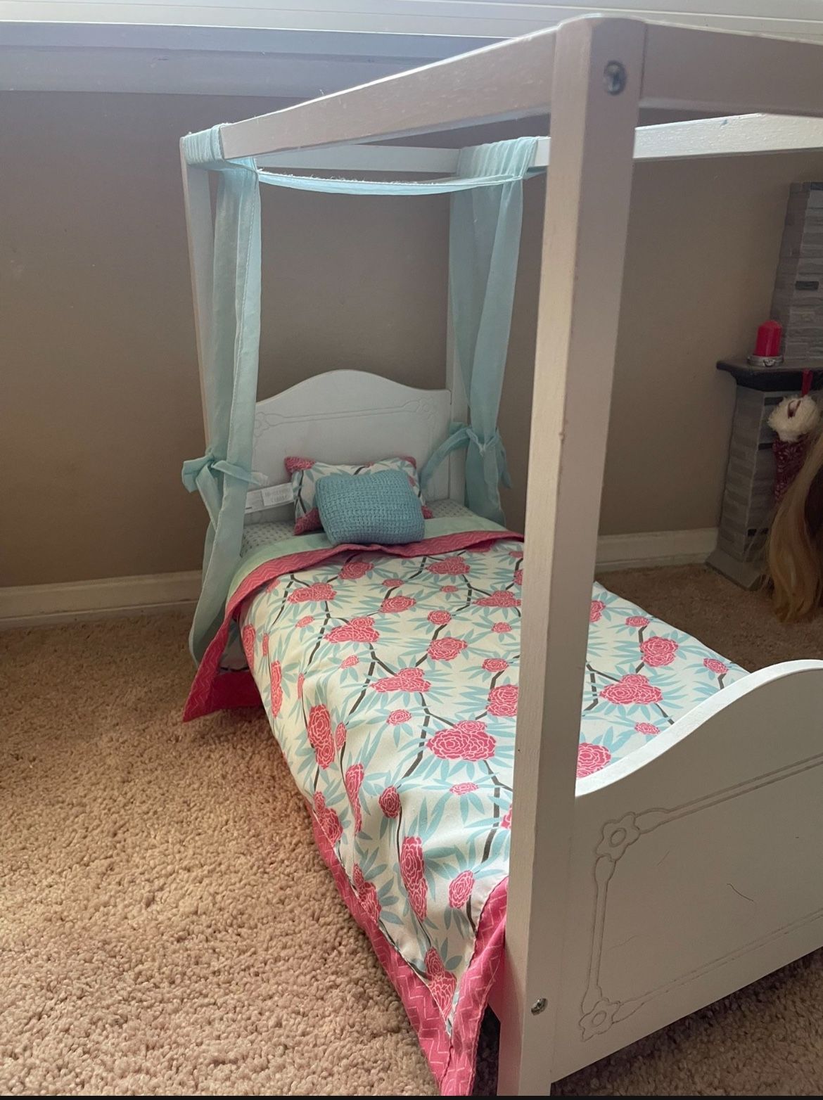 Our Generation Doll Canopy Bed