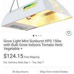 175w Sunburst Mini Indoor Grow Light