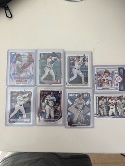 Topps and Bowman Shohei Ohtani and Aaron Judge Baseball Card Lot
