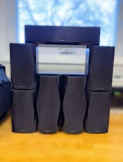 Onkyo Home Theater Bundle – HT-S5100 Speaker System (7 Speakers) + 2 Receivers