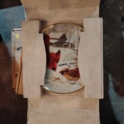 
Vintage bird plate – Limoges porcelain signed A.J. Rudisill – Audubon Society – 1983 – Wall decoration or collectible
