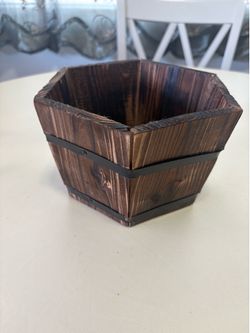 Small Wooden Planter