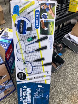 Volleyball and Badminton Set